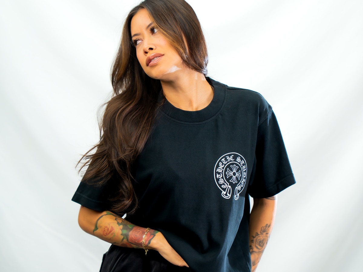 Apparel and product photography from the Esthetic Drop brand shoot